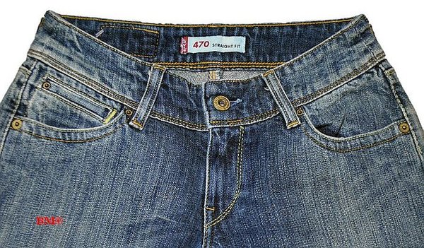 LEVIS 470 Straight Fit Damen Jeans Hose W26L34 (25/34) Jeans Hosen 28121202