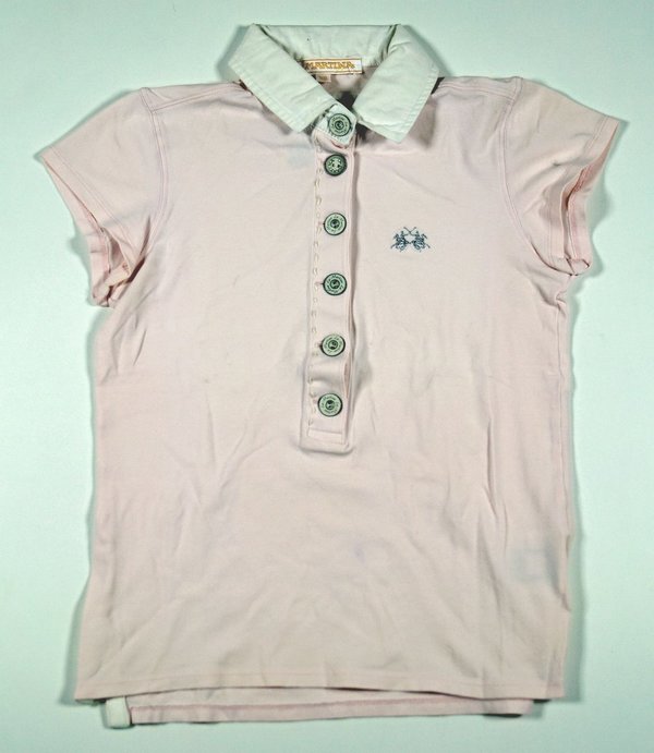 La Martina Damen Poloshirt Gr.XS Marken Shirt Shirts Blusen Hemden 7-1324