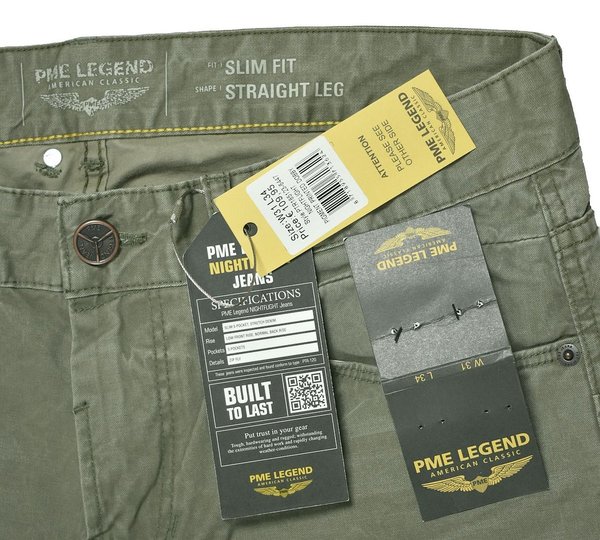PME Legend Nightflight Jeans PTR185123 Slim Fit W31L34 Herren Jeans Hosen 16-1224