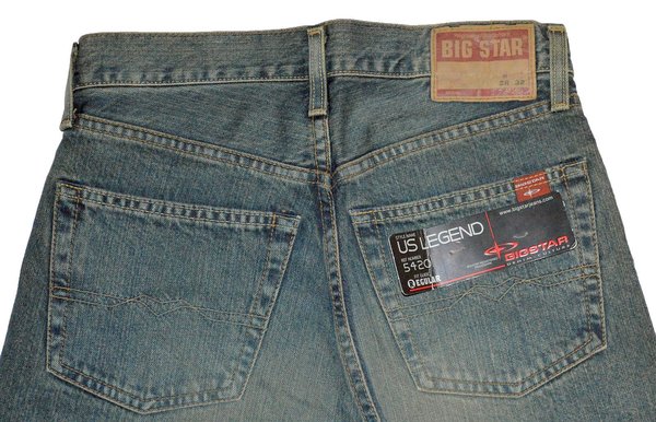 Big Star Jeans Hose W28L32 (27/32) Jeanshosen Big Star Jeans Hosen 46031507