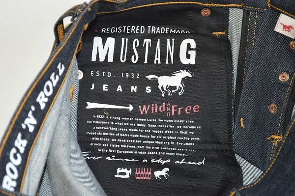 Mustang Herren Jeans Hose Regular Fit Mustang Herren Jeans Hosen 25111400