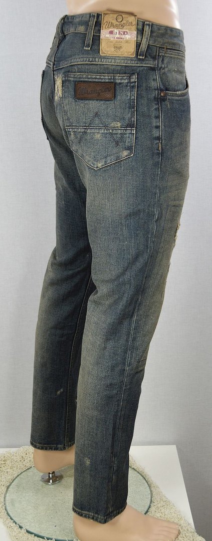 Wrangler Ben Regular Anti-Fit Jeans Hose Wrangler Jeanshosen Herren Jeans Hosen 1-1165