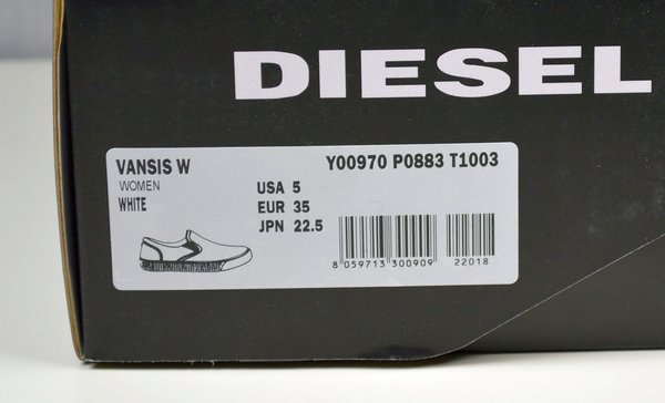 Diesel Slipper Sneaker Gr.36 Vansis W Y00970 Turnschuhe Damen Schuhe 19051840