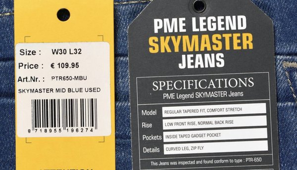 PME Legend Skymaster Jeans PTR650-MBU W33L34 Jeans nur für Selbstabholer! KEIN VERSAND! 3-054A