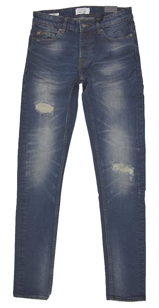 Only & Sons onsLOOM Med Blue Washed Slim Fit Herren Jeans Hosen 6-125