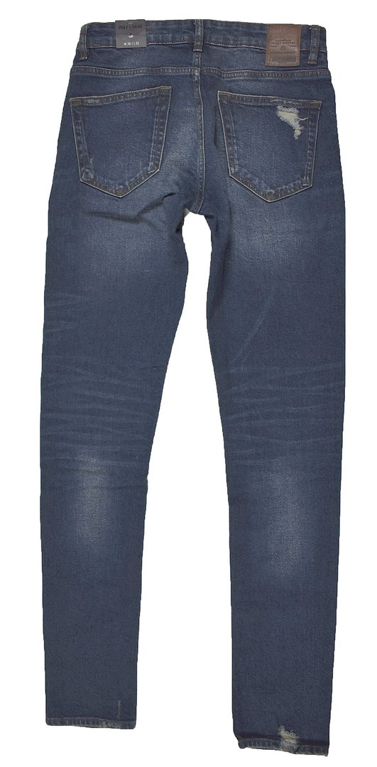 Only & Sons onsLOOM Med Blue Washed Slim Fit Herren Jeans Hosen 6-125