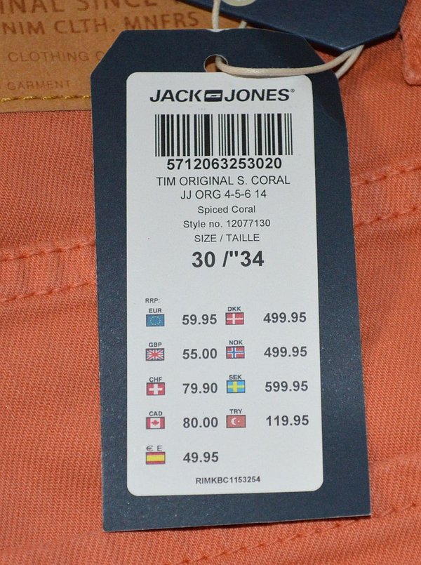 Jack & Jones Herren Jeans Hose Slim Fit Jeanshosen Marken Jeans Hosen 4-1181