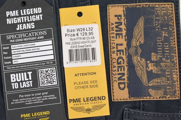 PME Legend Nightflight PTR196120-AIB Jeanshosen Herren Jeans Hosen 3-204