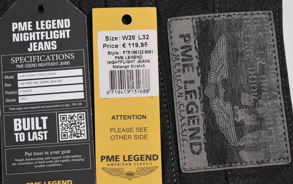 PME Legend Nightflight Jeans PTR196122-9061 Herren Jeans Hosen 10-121