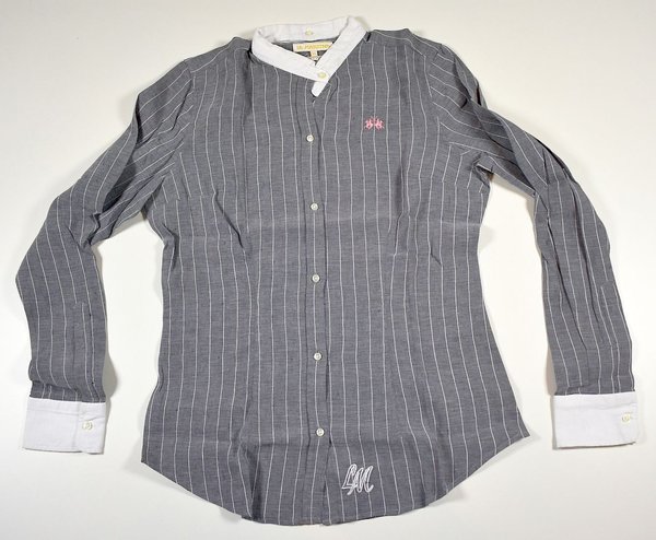La Martina Damen Hemd Bluse Shirt Gr.XL Marken Hemden Blusen Shirts 11-1216
