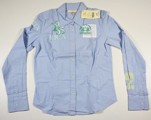 La Martina Damen Hemd Bluse Shirt Gr.XXL Damen Blusen Hemden Shirts 3-018