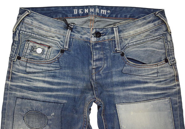 Denham Straight Fit Damen Jeans Hose W29L32 Marken Damen Jeans Hosen 13-270
