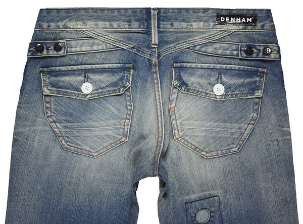 Denham Straight Fit Damen Jeans Hose W29L32 Marken Damen Jeans Hosen 13-270