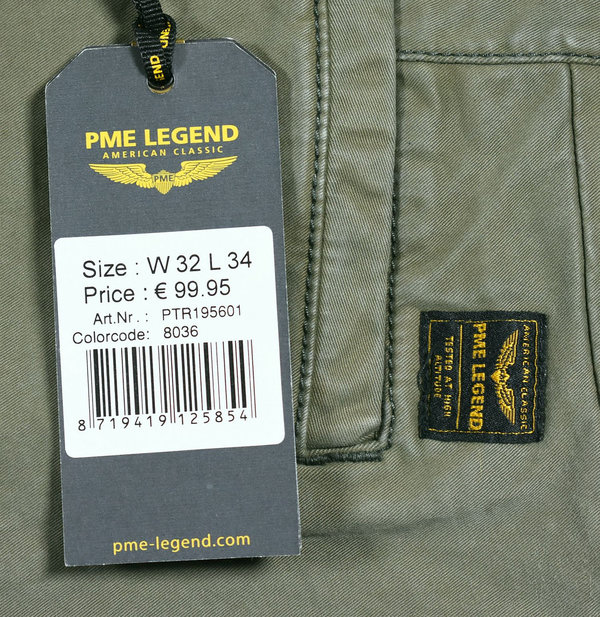 PME Legend Jeans PTR195601-8036 Chinohose W32L34 Herren Chino Hosen 1-303