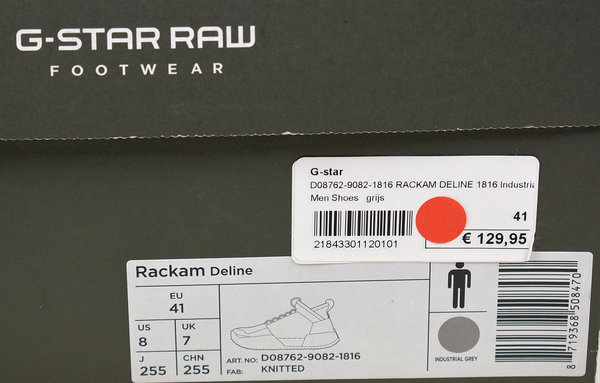 G-STAR RAW Herren Laufschuhe Rackam Deline Sneaker Herren Schuhe 25061901