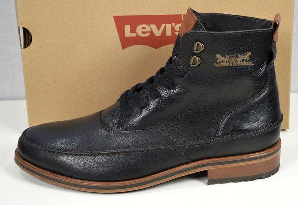 Levis Herren Leder Stiefel Gr. 46,5 Schuhe Marken Herren Schuhe 10121502