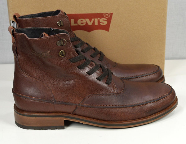 Levis Herren Leder Stiefel Gr. 46,5 Schuhe Marken Herren Schuhe 10121505