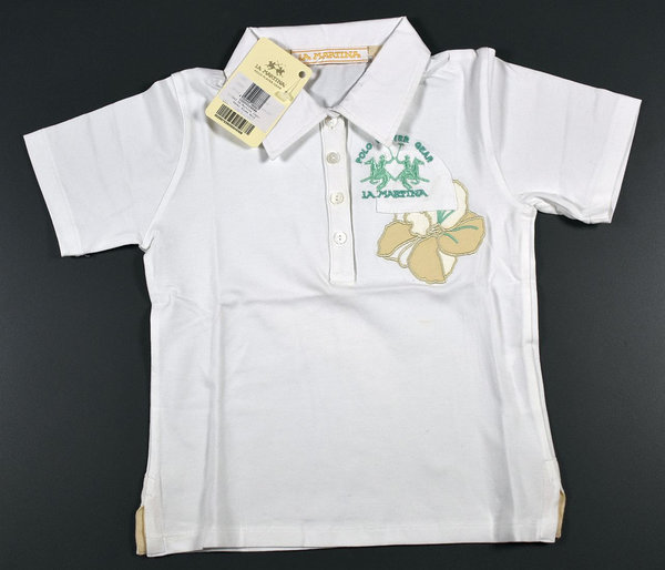 La Martina Kinder Poloshirt Kinder Shirt T-Shirt Shirts Kinder T-Shirts 4-1121