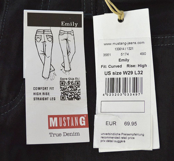 Mustang Damen Jeans Hose W34L32 Comfort Fit nur für Selbstabholer! KEIN VERSAND! 10-1222A