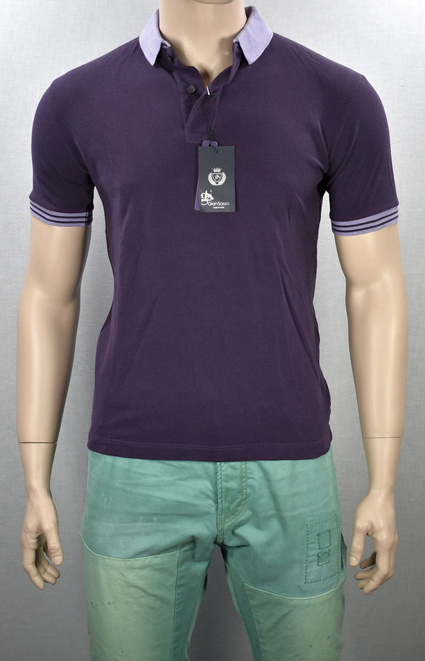 Gran Sasso Herren Tennis Shirt Fashion Fit T-Shirt Herren Shirts 2-1096