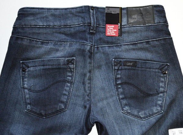 Lee Damen Slim Fit X-Line Jeans Hose W27L33 Lee Damen Jeans Hosen 16041501