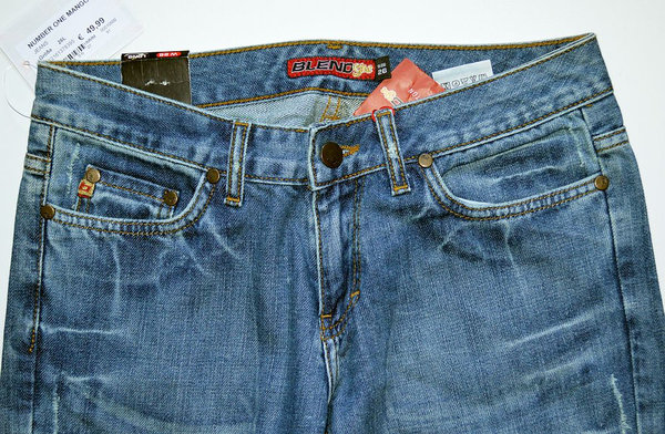 Blend Damen Jeans Hose Gr.26 (W26L32) Marken Damen Jeans Hosen 17041402