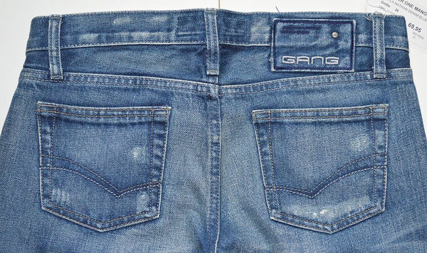 GANG Damen Jeans Hose Gr.26 (W26L33) Marken Damen Jeans Hosen 11041400