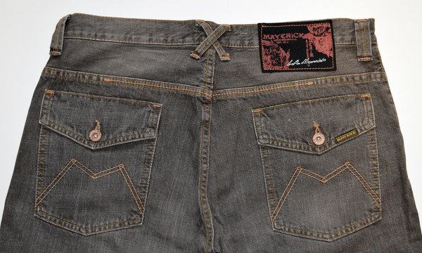 Maverick Herren Jeans Hose W32L34 (33/34) Marken Jeans Hosen 48111400